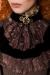 Steampunk-Bluse mit Jabot