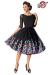 Belsira Premium besticktes Swing-Kleid