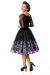 Belsira Premium besticktes Swing-Kleid